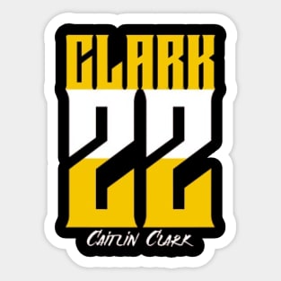 Clark 22 Caitlin Clark Sticker